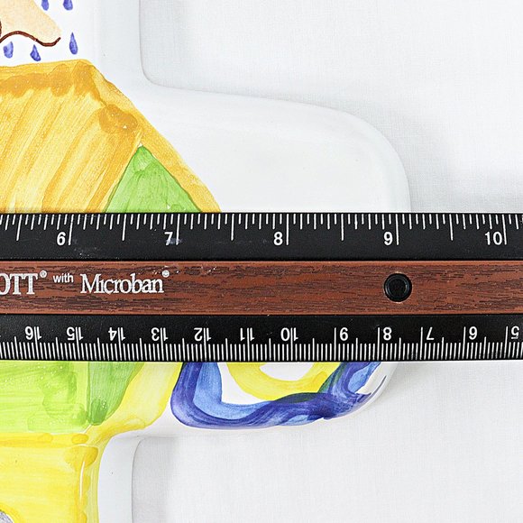 Noah's Ark Nursery Cross Boozell Collection Baby Terracota Mexico Hand Painted - Picture 10 of 11